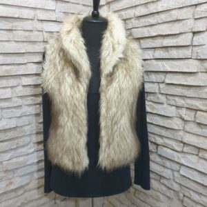FAUX FUR WAISTCOAT